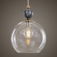 Uttermost Mendota 1 Light Glass Pendant By Casagear Home UT-22176