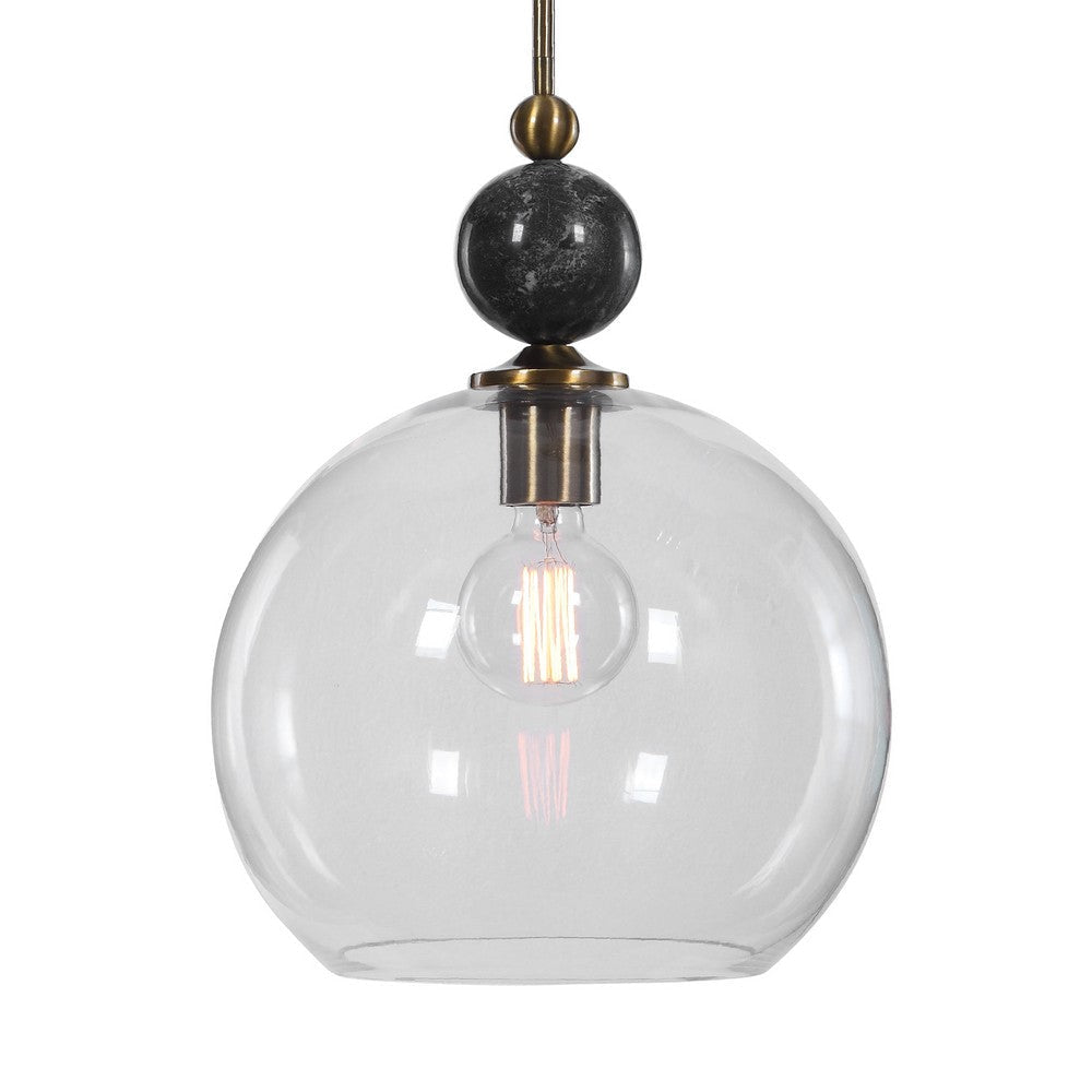 Uttermost Mendota 1 Light Glass Pendant By Casagear Home