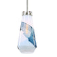 Uttermost Windswept Blue & White 1 Light Mini Pendant By Casagear Home UT-22197