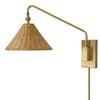 Uttermost Phuvinh 1 Light Rattan Shade Sconce By Casagear Home UT-22571