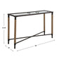 Uttermost Braddock Coastal Console Table By Casagear Home UT-22880