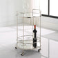 Uttermost Spritz Chrome Bar Cart By Casagear Home UT-22895