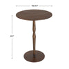 Uttermost Industria Copper Bronze Accent Table By Casagear Home UT-22904