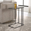 Uttermost Cavern Stone & Iron Accent Table By Casagear Home UT-22905