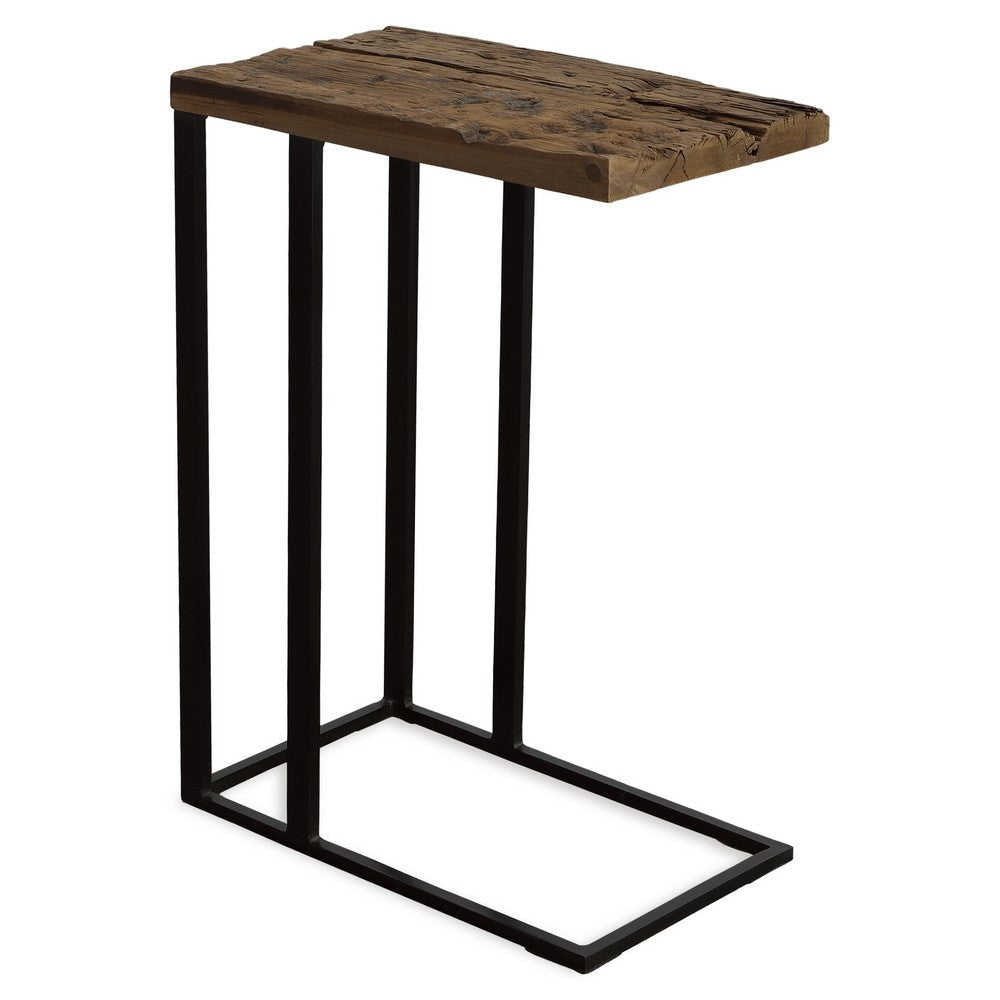 Uttermost Union Reclaimed Wood Accent Table By Casagear Home UT-22906