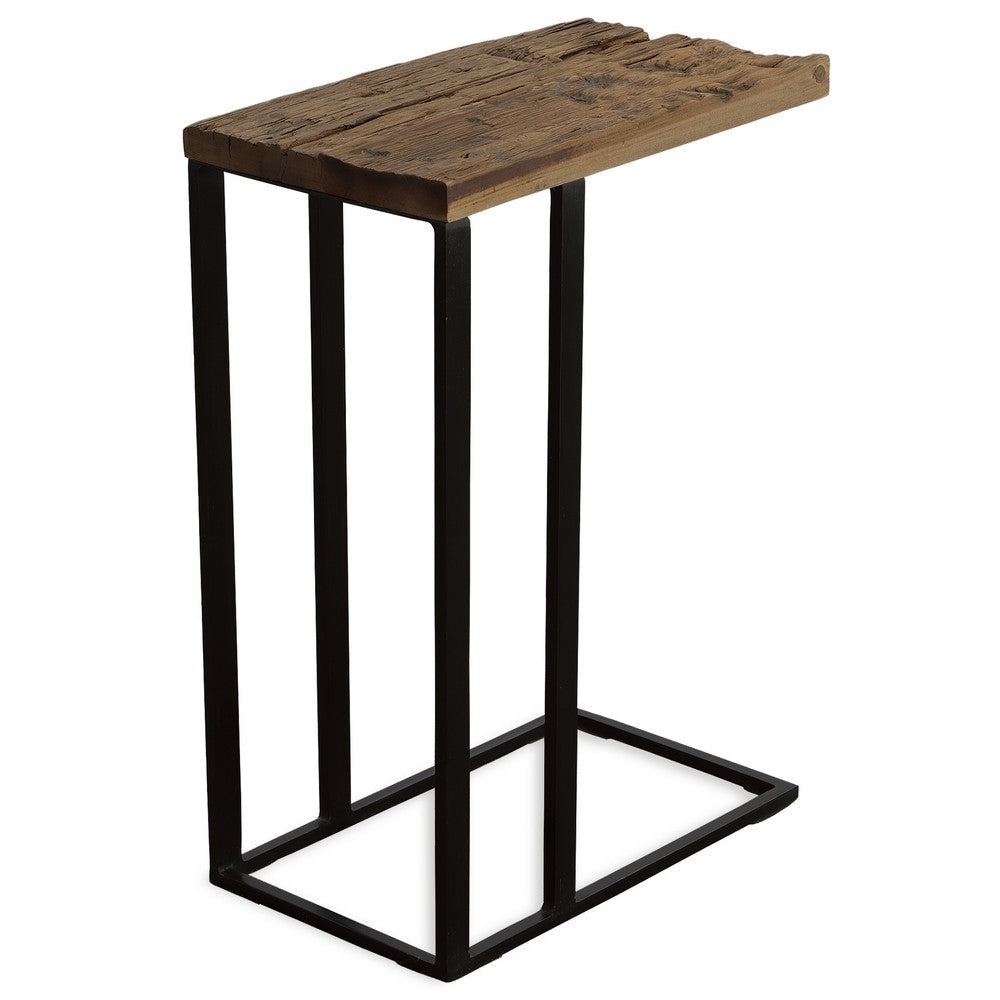 Uttermost Union Reclaimed Wood Accent Table By Casagear Home UT-22906