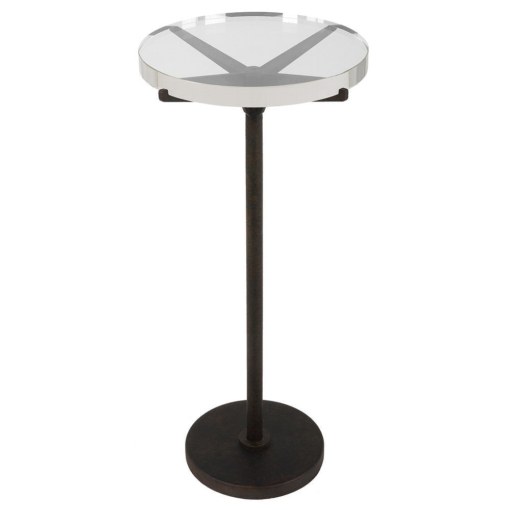 Uttermost Forge Industrial Accent Table By Casagear Home