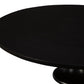 Uttermost Flight Textured Black Accent Table By Casagear Home UT-22921