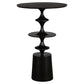 Uttermost Flight Textured Black Accent Table By Casagear Home