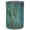 Uttermost Habitat Blue Accent Stool By Casagear Home UT-22948