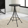 Uttermost Sona Black Counter Stool By Casagear Home UT-22970