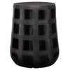 Uttermost Patchwork Gridded Black Garden Stool By Casagear Home UT-22987