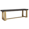 Uttermost Voyage Brass And Wood Bench By Casagear Home UT-22989