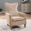 Uttermost Kiango Animal Pattern Armchair By Casagear Home UT-23208