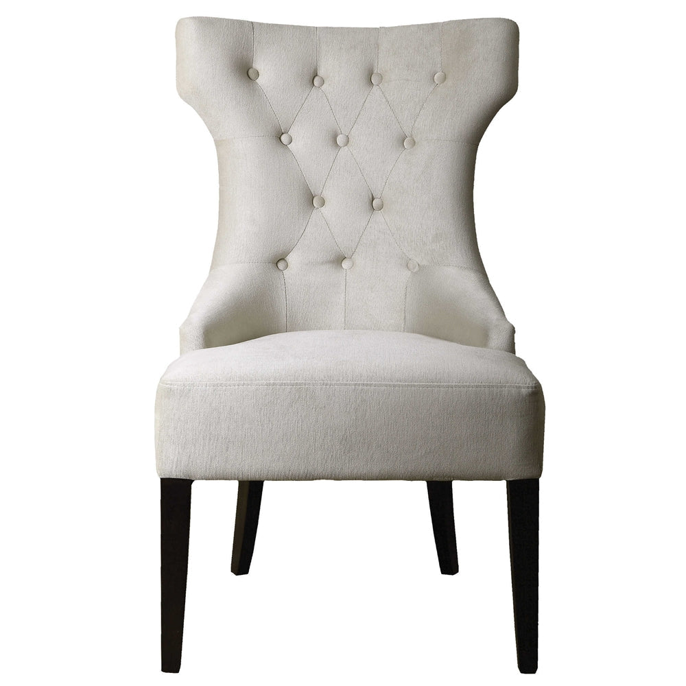 Uttermost Arlette Tufted Wing Chair By Casagear Home