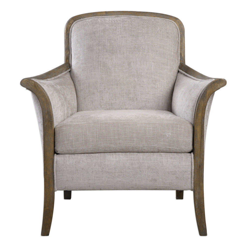 Uttermost Brittoney Taupe Armchair By Casagear Home