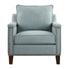 Uttermost Charlotta Sea Mist Accent Chair By Casagear Home