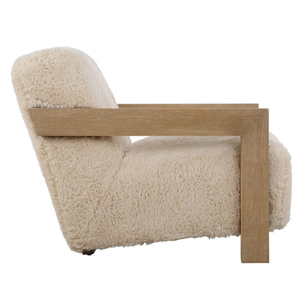 Uttermost Jackson Sheepskin Accent Chair UT-23453