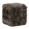 Uttermost Jayna Fur Ottoman By Casagear Home