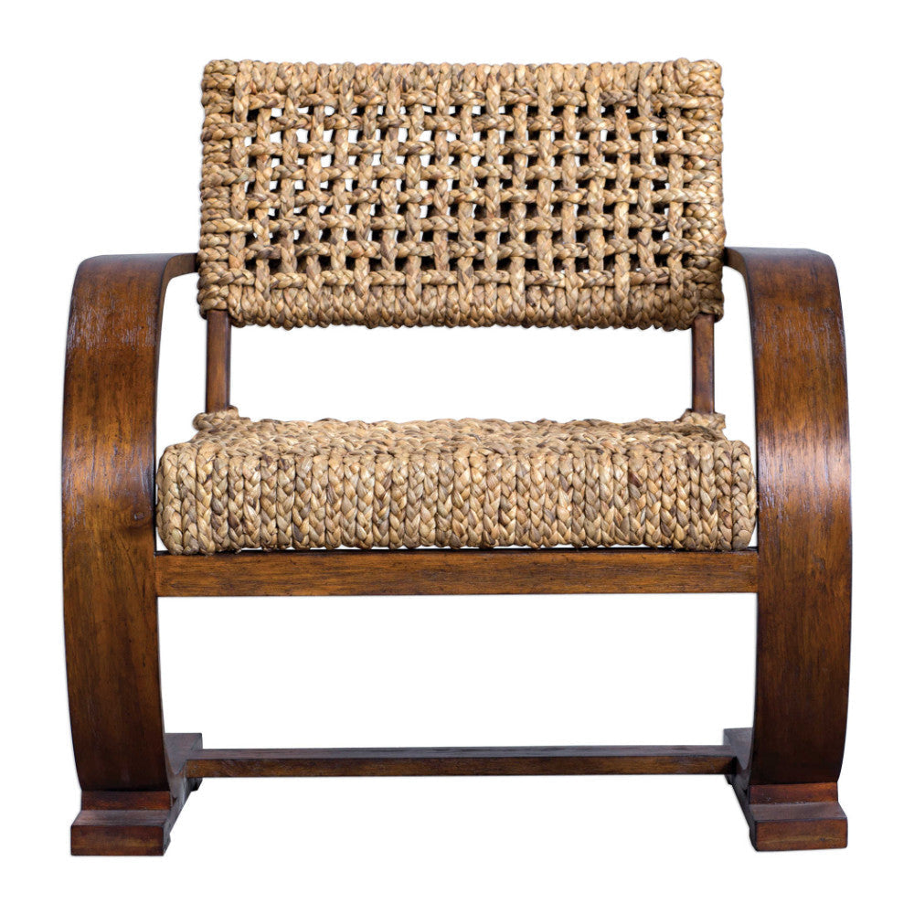 Uttermost Rehema Natural Woven Accent Chair By Casagear Home