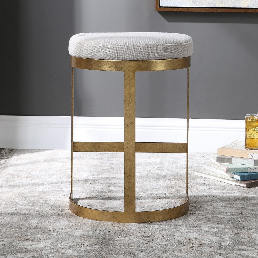 Uttermost Ivanna Modern Counter Stool By Casagear Home UT-23523