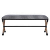 Uttermost Braddock Striped Bench By Casagear Home