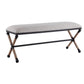 Uttermost Firth Oatmeal Bench By Casagear Home UT-23528