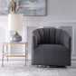 Uttermost Cuthbert Modern Swivel Chair By Casagear Home