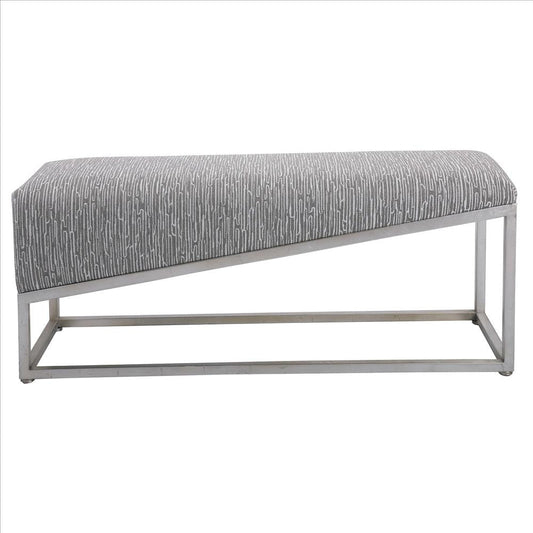 Uttermost Uphill Climb Geometric Bench By Casagear Home