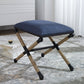 Uttermost Firth Small Navy Fabric Bench By Casagear Home UT-23598