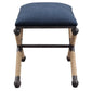 Uttermost Firth Small Navy Fabric Bench By Casagear Home UT-23598