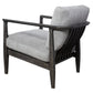 Uttermost Brunei Modern Gray Accent Chair By Casagear Home UT-23657