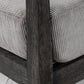 Uttermost Brunei Modern Gray Accent Chair By Casagear Home UT-23657