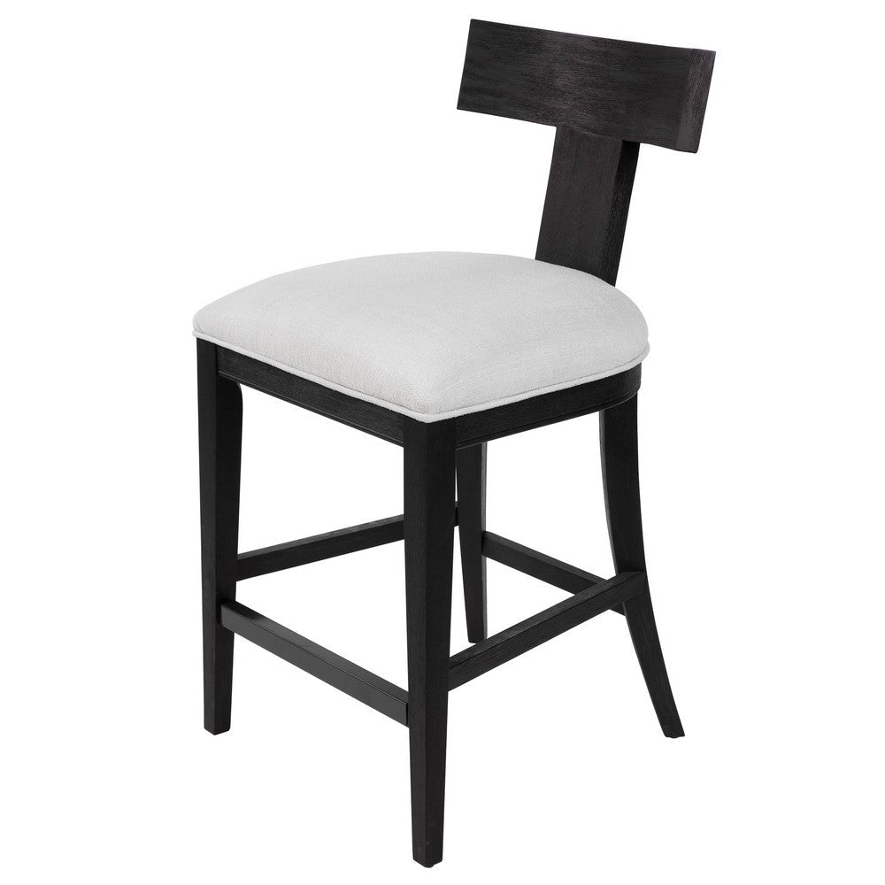 Uttermost Idris Modern Wood Counter Stool By Casagear Home UT-23664