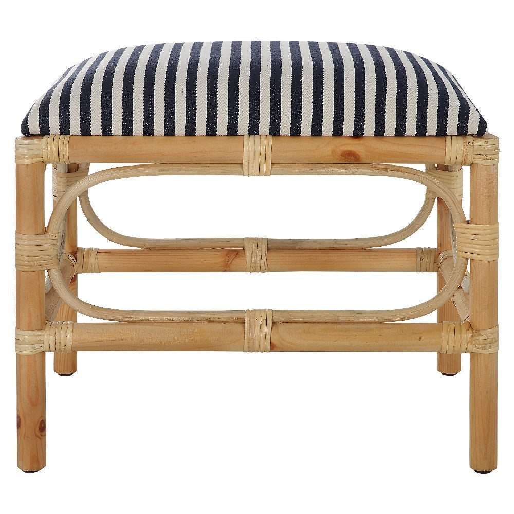 Uttermost Laguna Small Striped Bench By Casagear Home