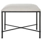 Uttermost Avenham Small Black Framed Bench By Casagear Home