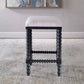 Uttermost Pryce Black Backless Counter Stool By Casagear Home UT-23684