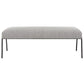 Uttermost Jacobsen Modern Gray Bench By Casagear Home