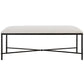 Uttermost Avenham Black Framed Bench By Casagear Home UT-23688