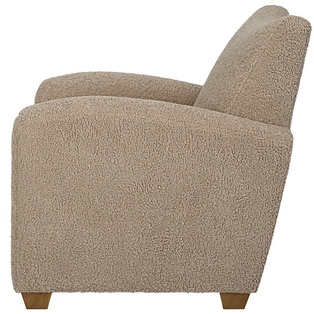 Uttermost Teddy Latte Accent Chair By Casagear Home UT-23694