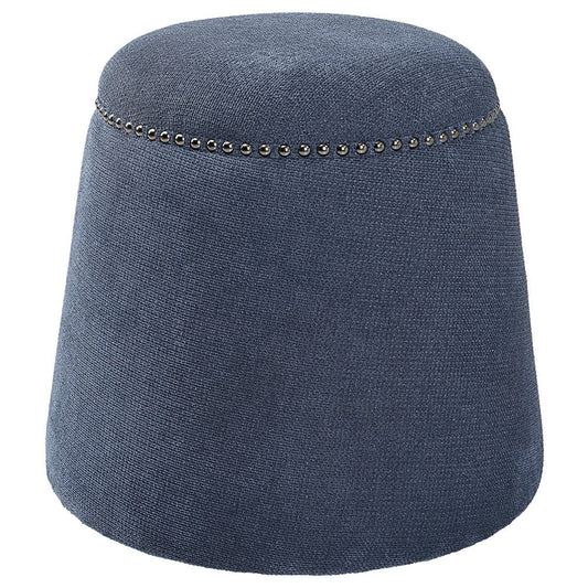 Uttermost Gumdrop Denim Ottoman By Casagear Home