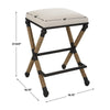 Uttermost Firth Rustic Oatmeal Counter Stool By Casagear Home UT-23709