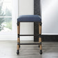 Uttermost Firth Rustic Navy Counter Stool By Casagear Home UT-23710