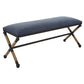 Uttermost Firth Rustic Navy Bench By Casagear Home UT-23713