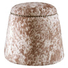 Uttermost Gumdrop Cow Hide Ottoman By Casagear Home