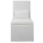 Uttermost Coley White Armless Chair By Casagear Home