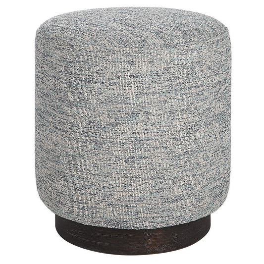 Uttermost Avila Tweed Round Ottoman By Casagear Home