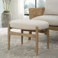 Uttermost Acrobat Off-White Small Bench By Casagear Home UT-23736