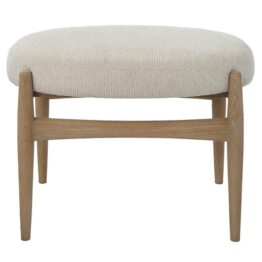 Uttermost Acrobat Off-White Small Bench By Casagear Home