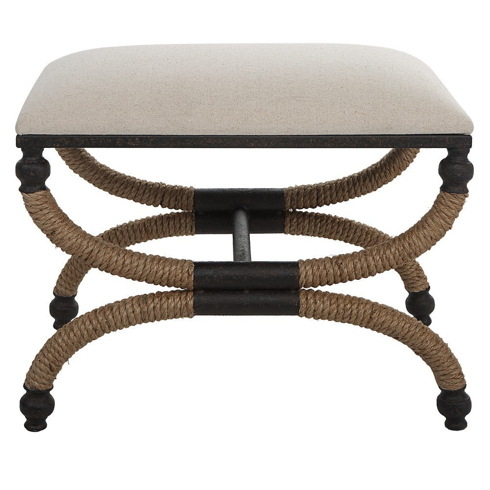 Uttermost Icaria Upholstered Small Bench By Casagear Home